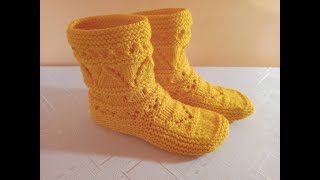 Плетени Чорапи 93  knitted socks вязаные носки örme çorap calcetines de punto [upl. by Edmond]