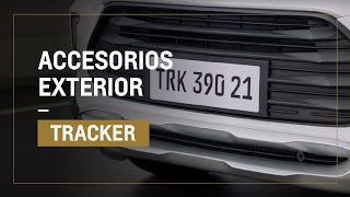 Chevrolet Tracker  Accesorios Exterior [upl. by Sirej]