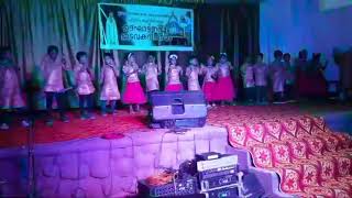 chirakodinja kuruvi ampnuru nuradukal Action Song  unneeshokalariFathima matha church Mlamala [upl. by Namas]