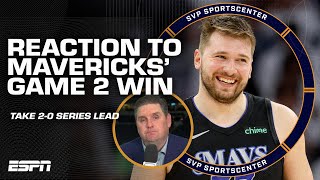 REACTION to Mavericks Game 2 win vs Wolves Ant in a slump at the WORST time  SC with SVP [upl. by Kirit]