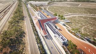 ForrestfieldAirport Link Forrestfield Station animation [upl. by Melar126]