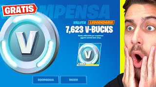 Ecco Perché Fortnite sta REGALANDO VBucks 6000 VBUCKS GRATIS Forttnite ITA [upl. by Goldfinch424]