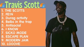 Travis Scott  Travis Scott Playlist  Rultimate Music [upl. by Aicyle]