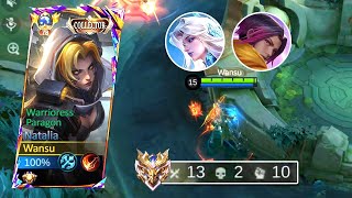 PICKING NATALIA AGAINST MOST PICKED HEROES 🔥  TOP GLOBAL NATALIA GAMEPLAY 2024  MLBB [upl. by Kameko]