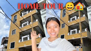 Hamare Naye Ghar 🏠 Our New Room Tour Moggi sisters [upl. by Combs]