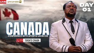 CANADA CONFERENCE BROADCAST WITH APOSTLE JOHN CHI DAY 2 10052024 [upl. by Egdamlat]