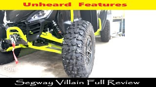 Unveiling the Hidden Features of Segway Villain  Full Review [upl. by Haliled]