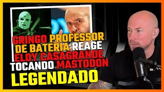 Eloy Casagrande React  Gringo Professor de música reagindo Eloy Casagrande brasileiro do Slipknot [upl. by Iteerp]