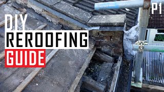 DIY Reroofing Guide Part 1 [upl. by Craw]