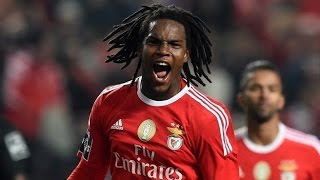 Grande golo de Renato Sanches com relato à Académica [upl. by Vikki436]