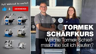 Welche Tormek Schleifmaschine soll ich kaufen  Teil 22  Tormek Live Schärfkurs [upl. by Jaal]