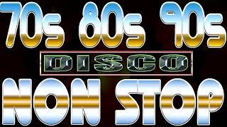 70s 80s 90s disco nonstop mix [upl. by Onaicilef305]