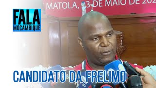 Daniel Chapo é candidato da Frelimo à presidência da república [upl. by Oecile885]