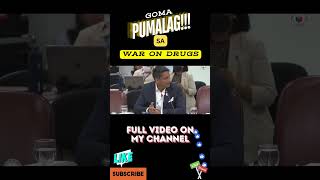 GOMA PUMALAG NA SA WAR ON DRUGSshorts [upl. by Farland]