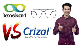 LENSKART VS CRIZAL LENSE FOR YOUR FRAMES IT IS WORTH GIVING THE EXTRA MONEY CRIZAL ESSILOR [upl. by Storer]