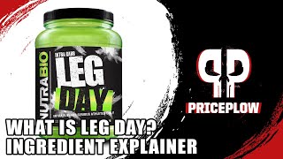 NUTRABIOS LEG DAY  INGREDIENT AND PROTOCOL EXPLAINER [upl. by Ecinad]