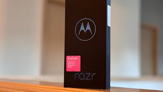 MOTO RAZR 2024 UNBOXED [upl. by Suinotna]