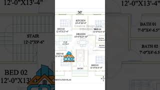 Duplex House Plan 🏡🏡🏠🏡 [upl. by Narmis]