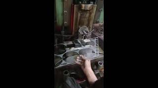 Wood Max Cutlery Ware Kitchen Tools Manufacturing live poni band cutting power press 60 ton [upl. by Linell]