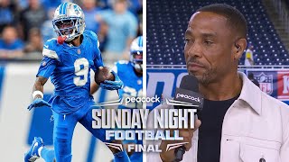 Detroit Lions played with attitude against Los Angeles Rams  PSNFF  NFL on NBC [upl. by Nosinned325]