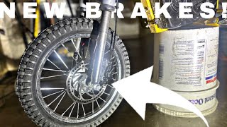 CHEAP HYDRO Brake Upgrade For Razor Electric Dirbikes⚡️ [upl. by Alburg]