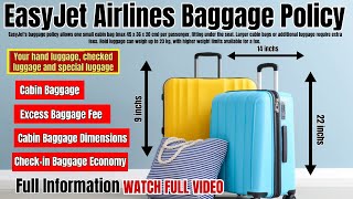 EasyJet Airlines Baggage Policy [upl. by Loy78]