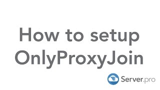 How to Setup OnlyProxyJoin for your CrackedOffline Bungeecord Network  Minecraft Java [upl. by Alletnahs]