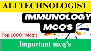 Immunology MCQ’s1C immunesystem immune immunology immunity pharmad kmucat quiz cat mcq [upl. by Oruhtra]