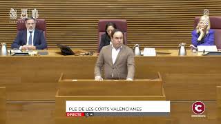 DIRECTE Ple de les Corts Valencianes 2ª part [upl. by Anavlys314]