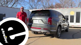 Install etrailer Trailer Hitch Receiver on a 2024 Hyundai Palisade [upl. by Ammadas]