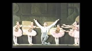 Patrick Dupond Coppelia Variation Petit Dominique Khalfouni [upl. by Esojnauj869]