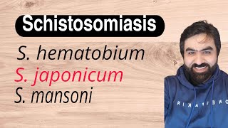 Lec18  Schistosomiasis blood fluke  Bilharziasis  japonicum mansoni  haematobium  UrduHindi [upl. by Cannice122]