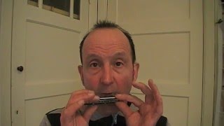 Mondharmonica basis oefening drie basis ritmes op in en uitademing [upl. by Adriena30]