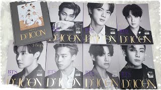 방탄소년단 디아이콘 언박싱 BTS DICON Magazine Unboxing [upl. by Mikaela]