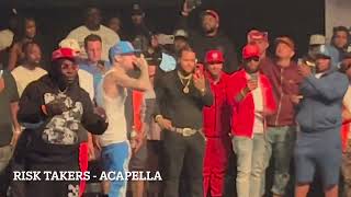 Millyz Performs RiskTakers Live for the First Time with Albee Al A Cappella  NYC SHOW 2023 [upl. by Novak]