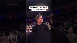 Tom Brady at MSG 🏈 [upl. by Annayt]