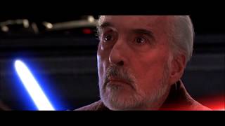 ObiWan Kenobi and Anakin Skywalker vs Count Dooku  Revenge of the Sith [upl. by Anaerdna]