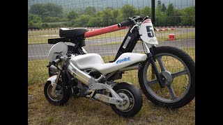 Polini Grc Minimoto 40cc Pocket bike  Lafayette Motorsports Park MopedGP East Full Open Practice [upl. by Enived]