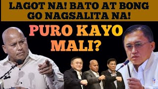 LAGOT NA BATO AT BONG GO NAGSALITA NA PURO KAYO MALI MAKI INTEL TV [upl. by Krenek118]