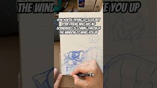 Sketching A Funny Comic Book Scene shorts artshorts sketch comicbooks comicsketch [upl. by Engeddi81]