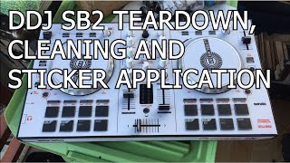 DDJ SB2 TEARDOWN AND STICKER [upl. by Elbag129]