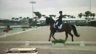 Anna Marek and Firefly winners of the Grand Prix Special at Global Dressage Festival Week 1 [upl. by Ardnak954]