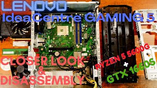 Lenovo IdeaCentre Gaming 5 Ryzen 5 5600GNvidia GTX 1660S Inside look Build Quality Disassembly [upl. by Airt]