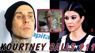 Travis Barker Under Arrest Kourtney Kardashian Calls 911 After Alleged Assault [upl. by Lukash]