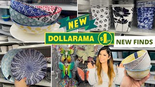 Dollarama Canada New Finds For Home Kitchen Pantry Home Decor Kitchen Dinnerware amp Organizers [upl. by Kared]