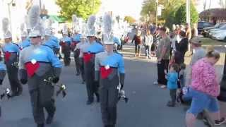 2015 Kingsport Christmas Parade  Sullivan South Marching Band [upl. by Braca235]