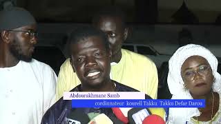 Une association qui change Darou  Serigne Abdourahmane Samb dévoile Kourell Takku Defar Darou Wolof [upl. by Niltiac]