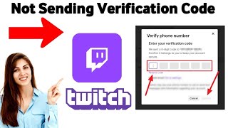 How To Fix Twitch App Not Sending Verification Code 2024 [upl. by Saddler]