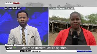 Lebombo Border Post operations resume [upl. by Zeidman]