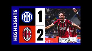 DIMARCO GOAL AC MILAN PULISIC GOAL vs INTER GABBIA GOAL INTER Milan 21 Highlight [upl. by Frohne]